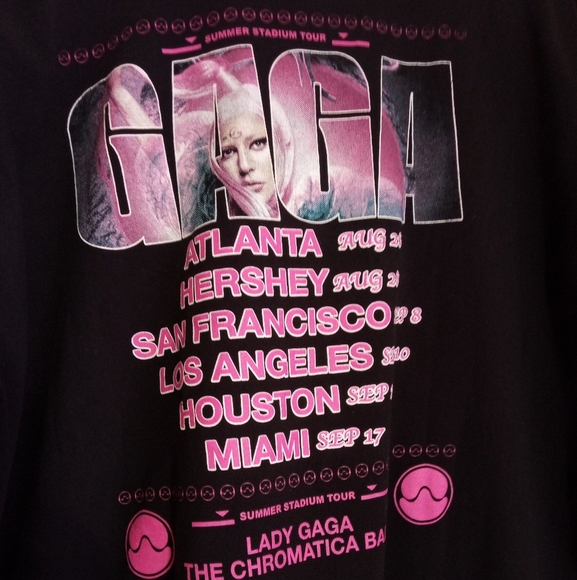 Lady Gaga Chromatica Ball Tour T-Shirt - Picture 5 of 5